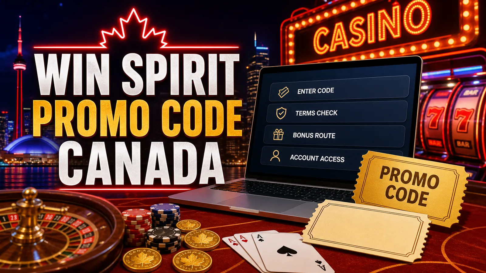 Win Spirit Casino Promo Code Canada content banner