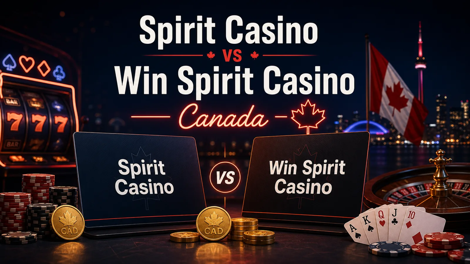 Spirit Casino vs Win Spirit Casino Canada content banner